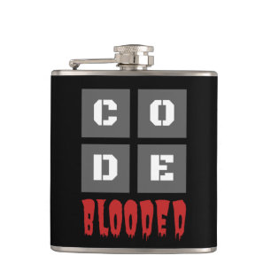 CODE BLOODコード化コンピュータプログラマーおもしろい フラスク