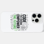 "Code Change Empower Future Case | テックレボリューション Case-Mate iPhoneケース (裏面 (横))