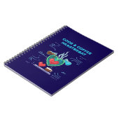 Code & Coffee Heartbeat | おもしろいギークプログラマー ノートブック (左側)