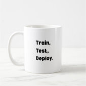 Code Coffee Repeat マグカップ - 面白いソフトウェア開発者 (左)