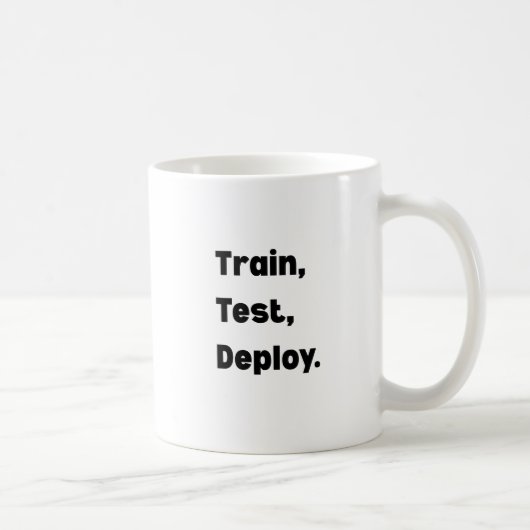 Code Coffee Repeat マグカップ - 面白いソフトウェア開発者 (右)