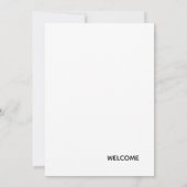 CODE DR INVITATION 招待状 (裏面)