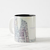 CODE FASHIONABLY MUG  ツートーンマグカップ (正面左)