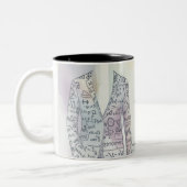 CODE FASHIONABLY MUG  ツートーンマグカップ (左)