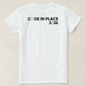 Code in Place 2026 Tシャツ (デザイン裏面)