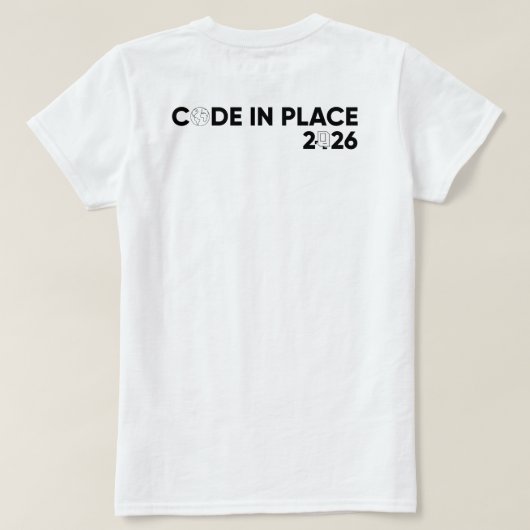 Code in Place 2026 Tシャツ (デザイン裏面)