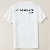 Code in Place 2026 Tシャツ (デザイン裏面)
