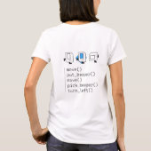 Code in Place 2026 Tシャツ (デザインV2) (裏面)