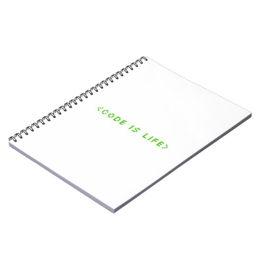 Code is Lifeで可能性を引き出す ノートブック (左側)