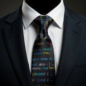 Code Rain Programmer  ネクタイ