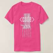 Code  tシャツ (デザイン正面)