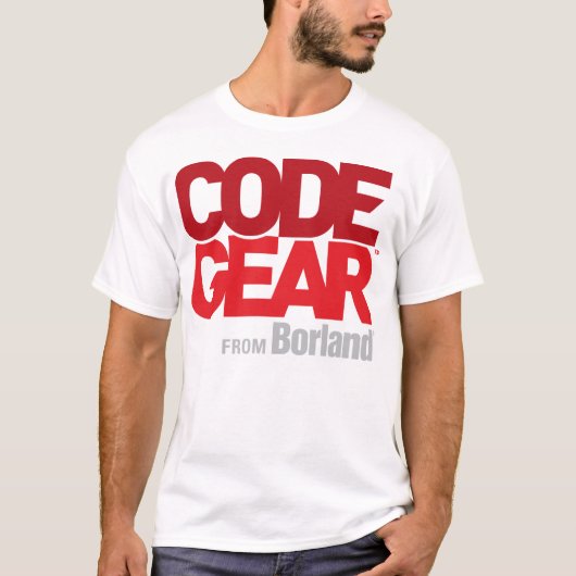CodeGearの優れた白いTシャツ Tシャツ (正面)