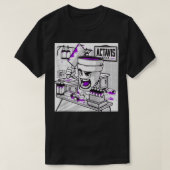 Codeine Lean Double Cup Styrofoam Purple Drank Cou Tシャツ (デザイン正面)