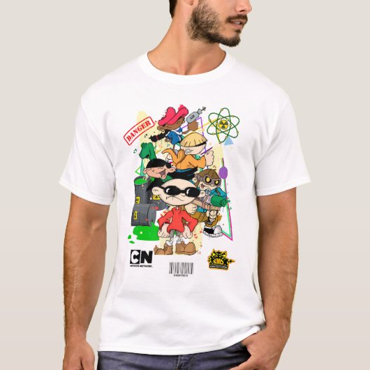 Codename: Kids Next Door – KND Team 90s Cartoon Ar Tシャツ (正面)