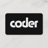 Coder 名刺 (正面)