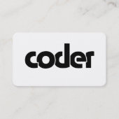 Coder 名刺 (正面)