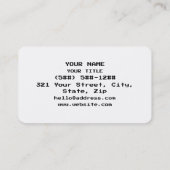 Coder 名刺 (裏面)