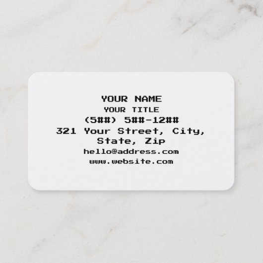 Coder 名刺 (裏面)