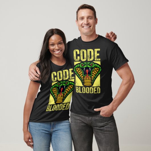 Coder coding coder computer snake developer tシャツ (ユニセックス)