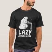 Coder Developer  Coding Software Engineer Sloth Pr Tシャツ (正面)