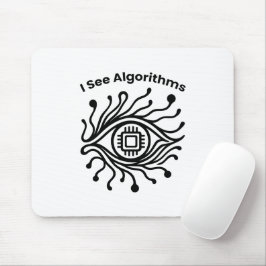 Coder Gift – Tech Eye Design – Mouse Pad マウスパッド