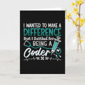 Coder ICDコーディングプログラマであるMedical Coder カード (黄色い花)