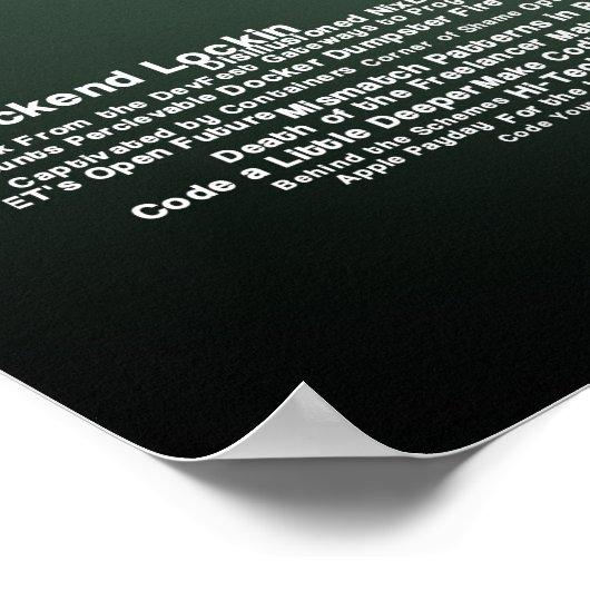 Coder Radio 300ポスター ポスター (角)