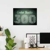 Coder Radio 300ポスター ポスター (ホームオフィス)