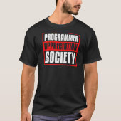 Coder Society Programmer Developer - Programming C Tシャツ (正面)