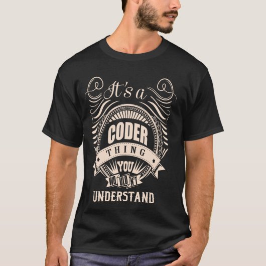 CODER THINGギフト Tシャツ (正面)