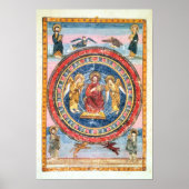 Codex Amiatinus Christ in Majesty ポスター (正面)