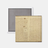 Codex Leicesterのページ, 1508-12 マグネット (正面/裏面)
