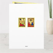 Codex Manesseのミンストレル – Courtly love カード (裏面)