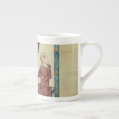 Codex Manesse中世チェスの選手ボーンチンマグ ボーンチャイナマグカップ (右)