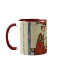 Codex Manesse中世チェスの選手マグ