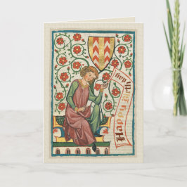 Codex Manesse CC0554誕生日カード カード