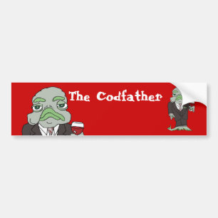 Codfatherのバンパーステッカー バンパーステッカー