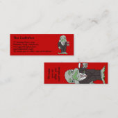 Codfatherの小型名刺 スキニー名刺 (正面/裏面)