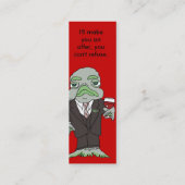 Codfatherの小型名刺 スキニー名刺 (裏面)