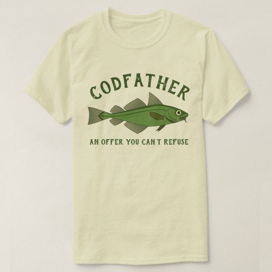 Codfather Tシャツ (デザイン正面)
