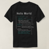 Coding Computer Scientist Software Developer Tシャツ (デザイン正面)