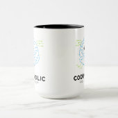 Coding Duo Mug Set for Programmers & coders マグカップ (中央)