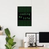 Coding My Life poster (独占的) ポスター (ホームオフィス)