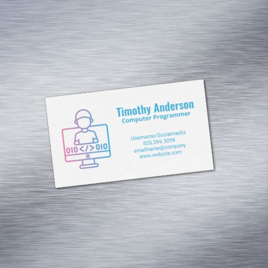 Coding | Software Engineer マグネット名刺 (インサイチュ)