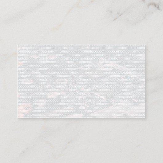 Coding | Software Engineer 名刺 (裏面)