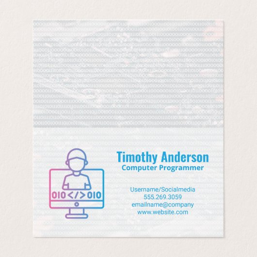 Coding | Software Engineer 名刺 (外部フラット)
