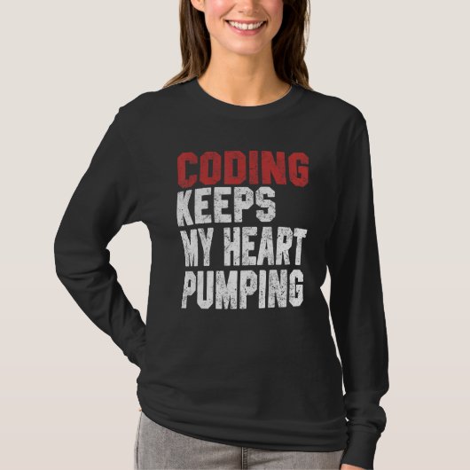 Coding  Women Men Code Developer Programming Geek  Tシャツ (正面)