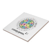 Codonの車輪(RNAのCodonsのアミノ酸) タイル (側面)