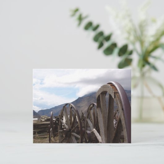 CodyのWYの郵便はがきのOldeの町 ポストカード (スタンド正面)