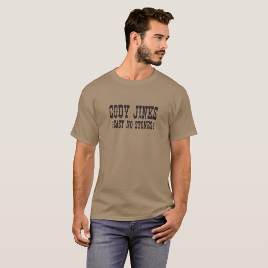 Cody jinks sticker tシャツ (正面フル)